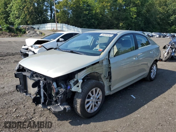 2018 Hyundai Accent SEL with VIN 3KPC24A35JE006232, listed as a Copart auction lot 66309393 with 53,702 mi miles. Bid and sale history available at carsss.com. Image 1.