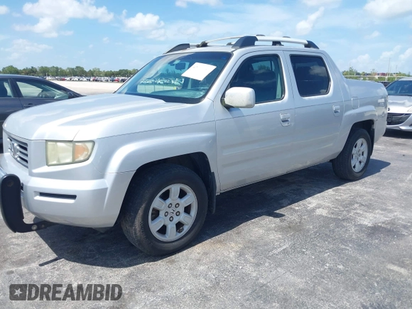 2007 Honda Ridgeline RTL z VIN 2HJYK16557H506463, wystawiony jako IAAI lot #42511456 z przebiegiem 133 701 mil mil oraz . Historia ofert i sprzedaży dostępna na DreamBid. Obrazek 2.