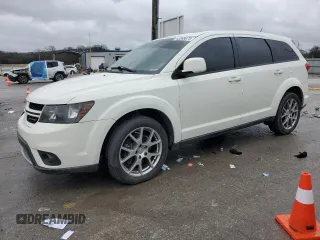 2015 Dodge Journey R/T z VIN 3C4PDDEG7FT701176, wystawiony jako Copart lot #43265675 z przebiegiem 105 160 mil mil oraz Szkoda całkowita • Salvage title. Historia ofert i sprzedaży dostępna na DreamBid. Obrazek 1.