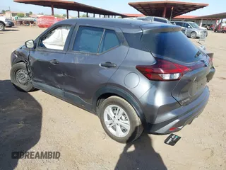 2021 Nissan Kicks S with VIN 3N1CP5BV3ML504830, listed as a IAAI auction lot 42243091 with 86,345 mi miles and . Bid and sale history available at DreamBid. Image 3.