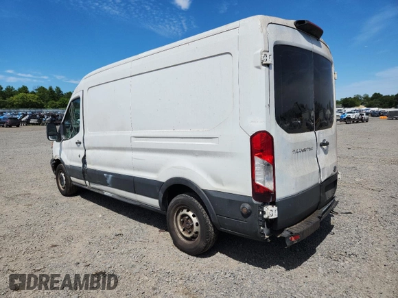 2019 Ford Transit with VIN 1FTYR2CM9KKA75600, listed as a Copart auction lot 64429025 with 133,503 mi miles and Salvage title. Bid and sale history available at DreamBid. Image 2.