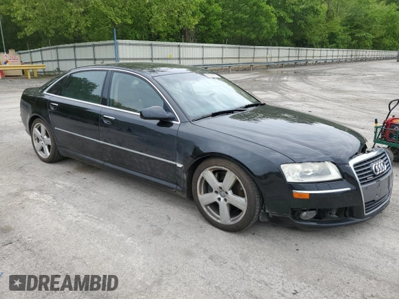 2007 Audi A8 4.2L z VIN WAUMV44E17N007856, wystawiony jako Copart lot #58255675 z przebiegiem 125 804 mil mil oraz Szkoda całkowita • Salvage title. Historia ofert i sprzedaży dostępna na DreamBid. Obrazek 4.