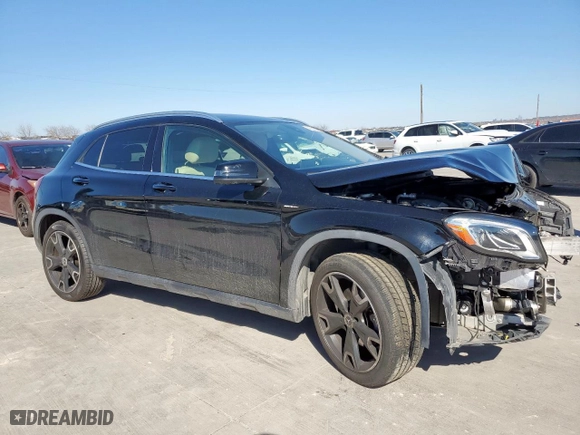 2019 Mercedes-Benz GLA with VIN WDCTG4EB6KJ647729, listed as a Copart auction lot 46885885 with 66,307 mi miles and Salvage Title. Bid and sale history available at carsss.com. Image 4.