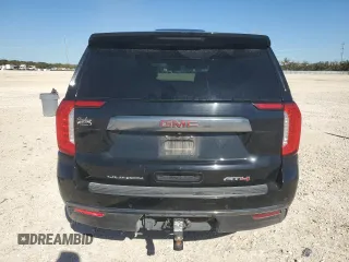 2022 GMC Yukon XL AT4 with VIN 1GKS2HKD8NR161804, listed as a Copart auction lot 81995064 with 65,088 mi miles and Salvage Title. Bid and sale history available at carsss.com. Image 6.