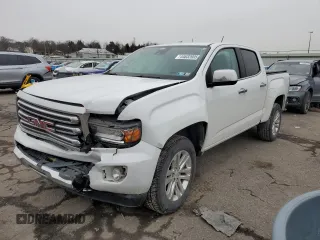 2018 GMC Canyon 4WD SLT z VIN 1GTG6DEN9J1112025, wystawiony jako Copart lot #44632605 z przebiegiem 95 977 mil mil oraz Szkoda całkowita • Salvage title. Historia ofert i sprzedaży dostępna na DreamBid. Obrazek 1.