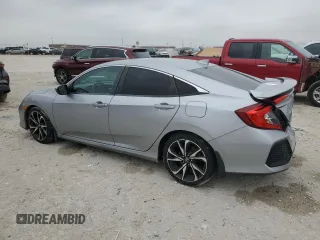 2017 Honda Civic Sedan Si with VIN 2HGFC1E51HH705216, listed as a Copart auction lot 77645594 with 77,086 mi miles and Salvage Title. Bid and sale history available at carsss.com. Image 2.