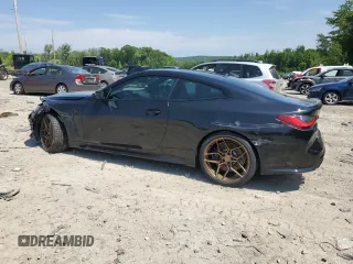 2022 BMW M4 Competition xDrive with VIN WBS43AZ02NCH67299, listed as a Copart auction lot 58264194 with 19,176 mi miles and Salvage Title. Bid and sale history available at carsss.com. Image 2.