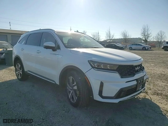 2023 Kia Sorento Hybrid SX Prestige with VIN KNDRKDLG4P5185636, listed as a Copart auction lot 47326575 with 16,431 mi miles and Salvage Title. Bid and sale history available at carsss.com. Image 12.