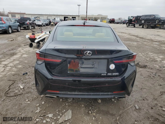 2020 Lexus RC with VIN JTHD85EC0L5006042, listed as a Copart auction lot 84069864 with 55,974 mi miles and Non Repairable. Bid and sale history available at carsss.com. Image 6.