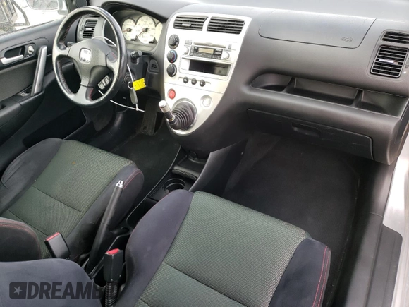 2004 Honda Civic Si with VIN SHHEP33574U501760, listed as a Copart auction lot 50566595 with 81,751 mi miles and Clean Title. Bid and sale history available at DreamBid. Image 8.