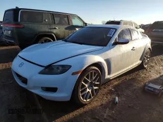 2008 Mazda RX-8 40th Anniversary with VIN JM1FE173780214870, listed as a Copart auction lot 46874025 with 167,996 mi miles and Clean Title. Bid and sale history available at carsss.com. Image 1.