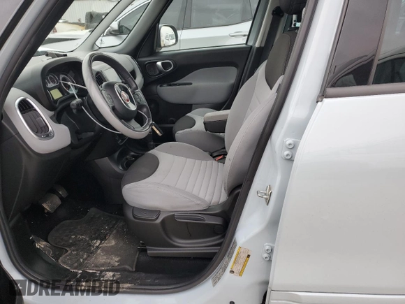 2014 FIAT 500L Easy with VIN ZFBCFABH8EZ020250, listed as a Copart auction lot 81355154 with 173,712 mi miles and Salvage Title. Bid and sale history available at carsss.com. Image 7.
