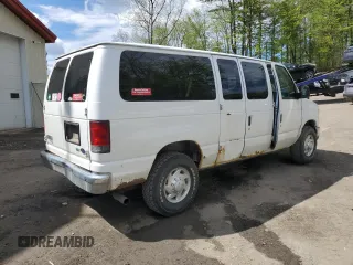 2011 Ford Econoline Passenger XL with VIN 1FBNE3BL1BDA64595, listed as a Copart auction lot 54395194 with 190,180 mi miles and Non Repairable. Bid and sale history available at carsss.com. Image 3.