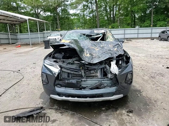 2020 Chevrolet Blazer LT z VIN 3GNKBBRA6LS589568, wystawiony jako Copart lot #54864375 z przebiegiem Nie podano mil oraz Szkoda całkowita • Salvage title. Historia ofert i sprzedaży dostępna na DreamBid. Obrazek 14.