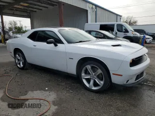 2017 Dodge Challenger R/T with VIN 2C3CDZBT4HH659353, listed as a Copart auction lot 88946825 with 120,496 mi miles and Salvage title. Bid and sale history available at DreamBid. Image 4.