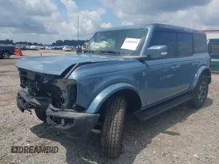 2024 Ford Bronco Outer Banks with VIN 1FMDE8BH5RLA98387, listed as a IAAI auction lot 42496928 with 6,433 mi miles and . Bid and sale history available at DreamBid. Image 20.