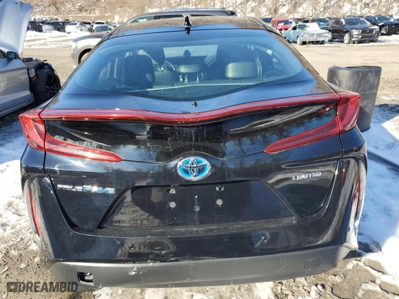 2022 Toyota Prius Prime LE with VIN JTDKAMFP2N3227570, listed as a Copart auction lot 46143545 with NaN miles and Salvage Title. Bid and sale history available at carsss.com. Image 6.