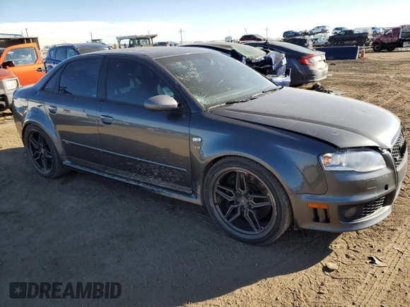 2008 Audi RS 4 z VIN WUADU78E18N901135, wystawiony jako Copart lot #78098074 z przebiegiem 129 435 mil mil oraz Tytuł czysty. Historia ofert i sprzedaży dostępna na DreamBid. Obrazek 4.