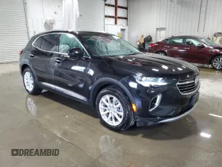 2021 Buick Envision Preferred with VIN LRBFZMR49MD086080, listed as a Copart auction lot 89330415 with 34,431 mi miles and Salvage Title. Bid and sale history available at carsss.com. Image 4.