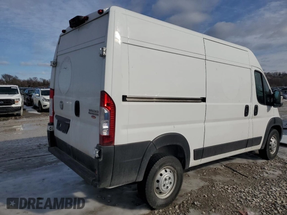 2023 Ram ProMaster Cargo with VIN 3C6LRVBG4PE548067, listed as a Copart auction lot 89120375 with 85,164 mi miles and Salvage Title. Bid and sale history available at carsss.com. Image 3.