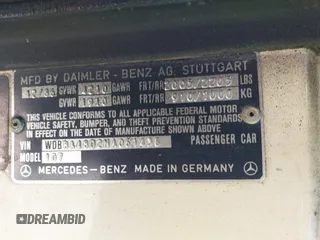 1987 Mercedes-Benz 560 SL с VIN WDBBA48D2HA061438, выставлен на аукционе IAAI как лот 42419798 с пробегом 123 332 миль миль и . История ставок и продаж доступна на DreamBid. Изображение 9.