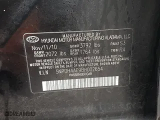 2011 Hyundai Elantra GLS PZEV with VIN 5NPDH4AE9BH002654, listed as a Copart auction lot 52573555 with 154,181 mi miles and Clean Title. Bid and sale history available at carsss.com. Image 12.