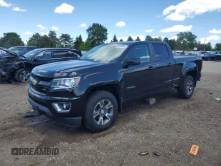 2016 Chevrolet Colorado 4WD Z71 with VIN 1GCGTDE37G1388588, listed as a Copart auction lot 58191085 with 63,431 mi miles and Salvage title. Bid and sale history available at DreamBid. Image 1.