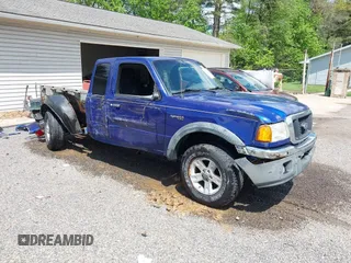 2004 Ford Ranger XL Fleet with VIN 1FTZR45EX4PB53782, listed as a IAAI auction lot 42189446 with 127,177 mi miles and . Bid and sale history available at DreamBid. Image 1.