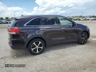 2017 Kia Sorento EX with VIN 5XYPH4A54HG302082, listed as a Copart auction lot 62480615 with 346,333 mi miles and Salvage title. Bid and sale history available at DreamBid. Image 3.