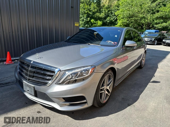 2015 Mercedes-Benz S 550 with VIN WDDUG8FB7FA092737, listed as a Copart auction lot 62470785 with 113,681 mi miles and Clean title. Bid and sale history available at DreamBid. Image 2.