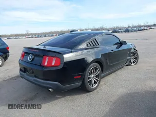 2011 Ford Mustang V6 with VIN 1ZVBP8AM0B5102857, listed as a IAAI auction lot 41622135 with 144,246 mi miles and . Bid and sale history available at carsss.com. Image 4.