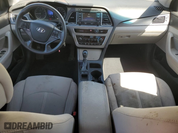 2015 Hyundai Sonata Limited with VIN 5NPE34AF7FH101524, listed as a Copart auction lot 52241465 with 136,586 mi miles and Salvage Title. Bid and sale history available at DreamBid. Image 8.