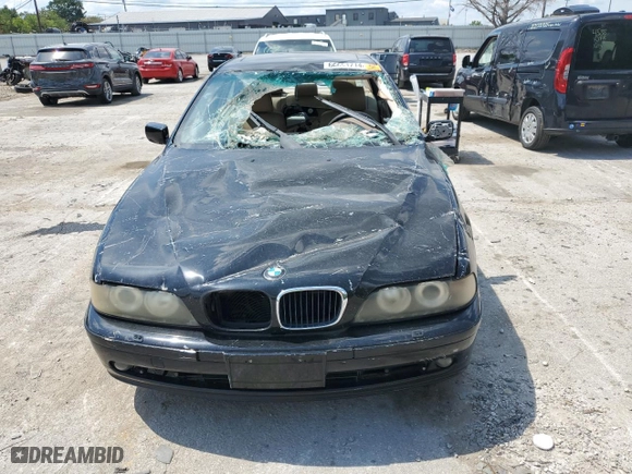 2002 BMW 5 Series 525iA with VIN WBADT43442GY40014, listed as a Copart auction lot 66651714 with 0 mi miles and Non Repairable. Bid and sale history available at carsss.com. Image 5.
