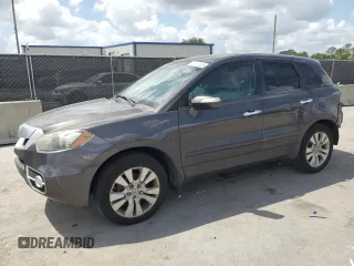 2011 Acura RDX Technology with VIN 5J8TB2H57BA001695, listed as a Copart auction lot 52137925 with 218,562 mi miles and Salvage title. Bid and sale history available at DreamBid. Image 1.