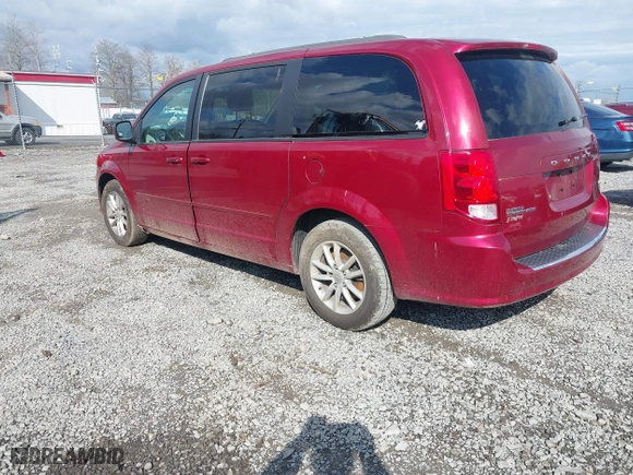2015 Dodge Grand Caravan SXT with VIN 2C4RDGCG6FR536205, listed as a IAAI auction lot 42025761 with 171,416 mi miles. Bid and sale history available at carsss.com. Image 3.