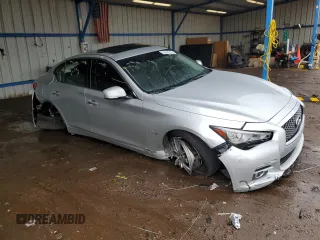 2017 Infiniti Q50 Premium с VIN JN1EV7AR3HM835319, выставлен на аукционе Copart как лот 56049225 с пробегом 114 486 миль миль и Списание • Salvage title. История ставок и продаж доступна на DreamBid. Изображение 4.