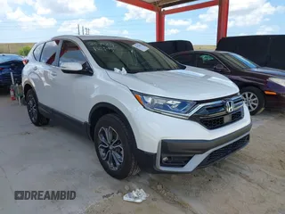 2022 Honda CR-V EX-L with VIN 7FARW2H8XNE012309, listed as a IAAI auction lot 41920452 with 7,286 mi miles. Bid and sale history available at carsss.com. Image 1.
