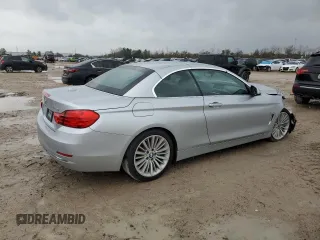 2014 BMW 4 Series 428i with VIN WBA3V7C50EJ873373, listed as a Copart auction lot 44395565 with 33,042 mi miles and Salvage title. Bid and sale history available at DreamBid. Image 3.