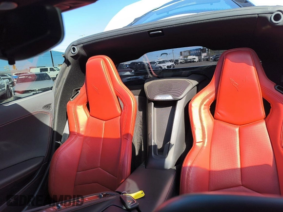 2023 Chevrolet Corvette 1LT with VIN 1G1YA2D42P5116900, listed as a Copart auction lot 56719765 with 15,129 mi miles and Salvage title. Bid and sale history available at DreamBid. Image 11.