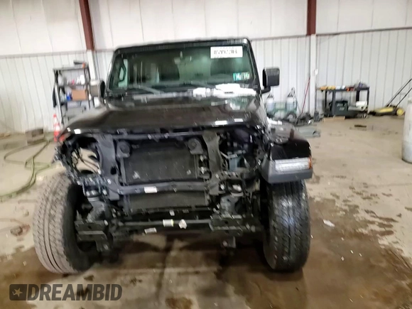 2020 Jeep Wrangler Unlimited Sahara with VIN 1C4HJXEN4LW197432, listed as a Copart auction lot 85992204 with 46,523 mi miles and Salvage Title. Bid and sale history available at carsss.com. Image 15.