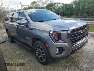 2022 GMC Yukon XL AT4 with VIN 1GKS2HKL8NR242387, listed as a Copart auction lot 74423544 with Not Provided miles and Non Repairable. Bid and sale history available at carsss.com. Image 4.