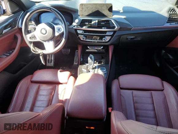 2021 BMW X4 M40i с VIN 5UX2V5C04M9H55156, выставлен на аукционе Copart как лот 46468455 с пробегом 40 621 миль миль и Списание • Salvage title. История ставок и продаж доступна на DreamBid. Изображение 8.