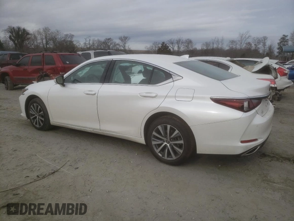 2020 Lexus ES with VIN 58ADZ1B12LU080034, listed as a Copart auction lot 47095495 with 33,096 mi miles and Salvage Title. Bid and sale history available at carsss.com. Image 2.