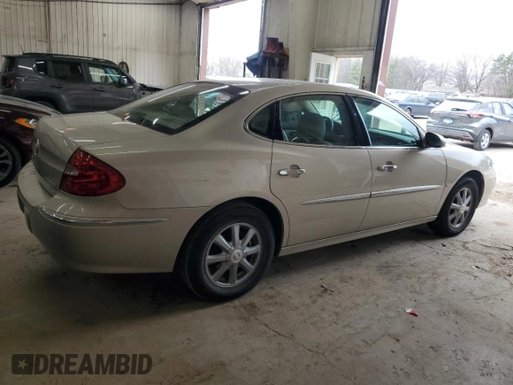 2008 Buick LaCrosse CXL with VIN 2G4WD582381237370, listed as a Copart auction lot 53646555 with 53,295 mi miles and Salvage Title. Bid and sale history available at carsss.com. Image 3.