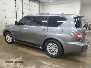 2017 Nissan Armada SV with VIN JN8AY2NC0H9503700, listed as a Copart auction lot 50528635 with 89,518 mi miles and Clean Title. Bid and sale history available at carsss.com. Image 2.