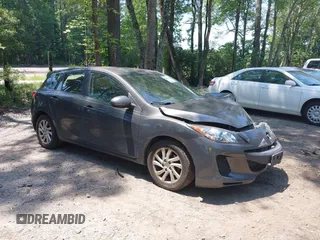 2012 Mazda 3 i Touring with VIN JM1BL1L85C1615214, listed as a IAAI auction lot 42563686 with 151,135 mi miles and . Bid and sale history available at DreamBid. Image 1.