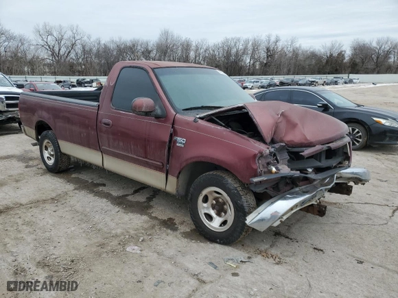 1999 Ford F-150 Work Series with VIN 1FTRF17W1XKB48291, listed as a Copart auction lot 45526035 with 154,699 mi miles and Salvage Title. Bid and sale history available at carsss.com. Image 4.