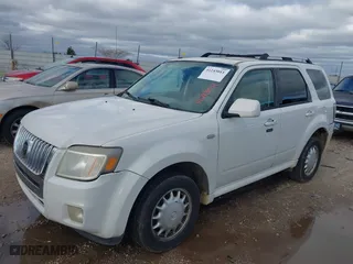 2009 Mercury Mariner Premier with VIN 4M2CU87G69KJ08671, listed as a IAAI auction lot 41243011 with 247,168 mi miles. Bid and sale history available at carsss.com. Image 2.