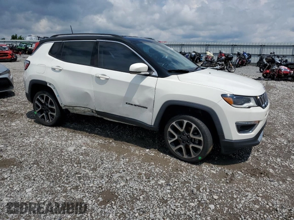 2017 Jeep Compass Limited z VIN 3C4NJDCB9HT688277, wystawiony jako Copart lot #56498515 z przebiegiem 76 960 mil mil oraz Szkoda całkowita • Salvage title. Historia ofert i sprzedaży dostępna na DreamBid. Obrazek 4.