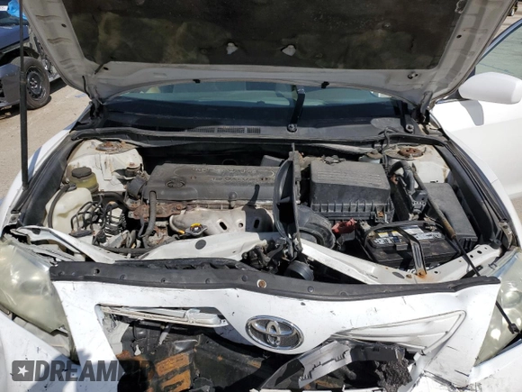 2007 Toyota Camry CE with VIN 4T1BE46K07U604964, listed as a Copart auction lot 50097195 with 258,073 mi miles and Salvage Title. Bid and sale history available at carsss.com. Image 11.